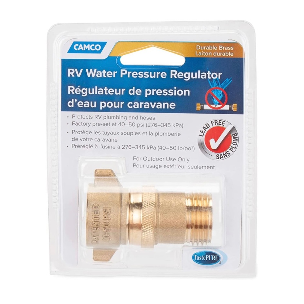 NWT Camco RV Water Pressure Regulator